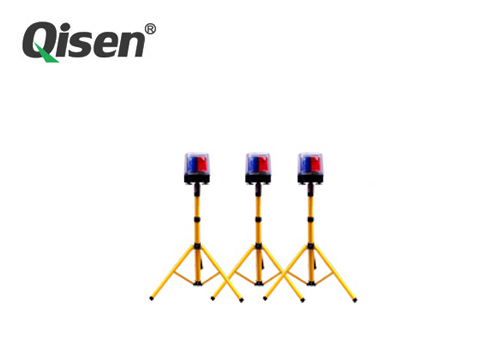LTB5181RB便攜式紅藍(lán)頻閃警示燈 LED充電式交通警示燈